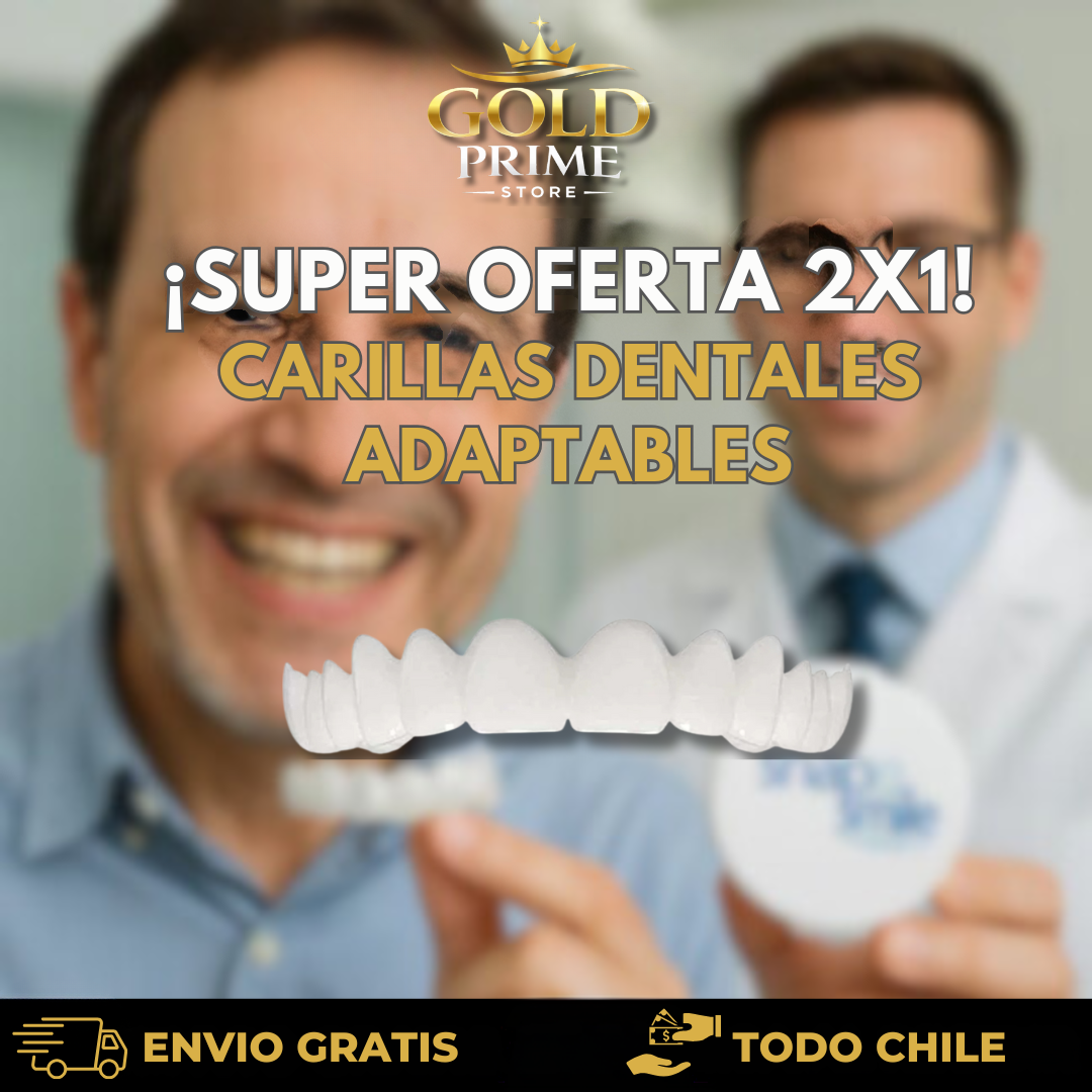 ¡OFERTA DE HOY!⌛CARILLAS DENTALES ADAPTABLES 2X1 +ENVIO GRATIS🏡🚚