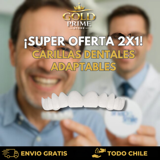 ¡OFERTA DE HOY!⌛CARILLAS DENTALES ADAPTABLES 2X1 +ENVIO GRATIS🏡🚚